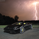 Illustration for article titled Your ridiculously cool Lamborghini Murcielago in a lightning storm wallpaper is here
